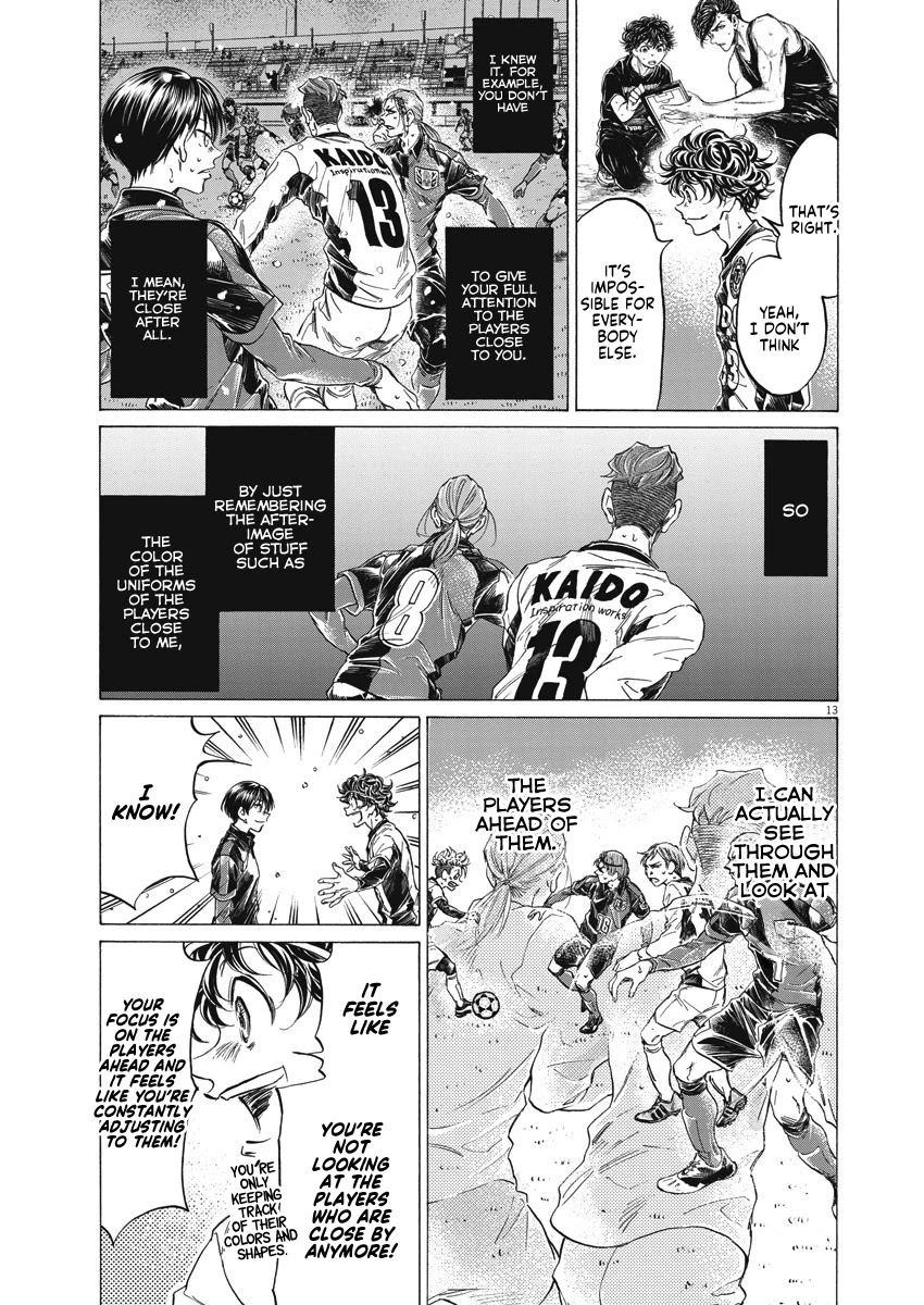 Ao Ashi Chapter 275 page 13 - Chapter 275: Crow Talk