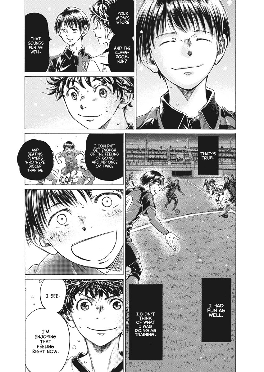 Ao Ashi Chapter 275 page 16 - Chapter 275: Crow Talk