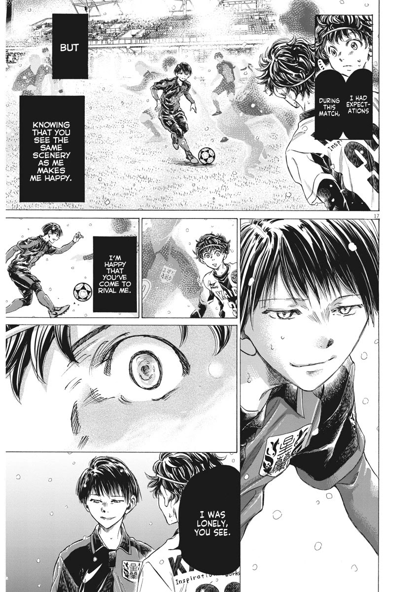 Ao Ashi Chapter 275 page 17 - Chapter 275: Crow Talk