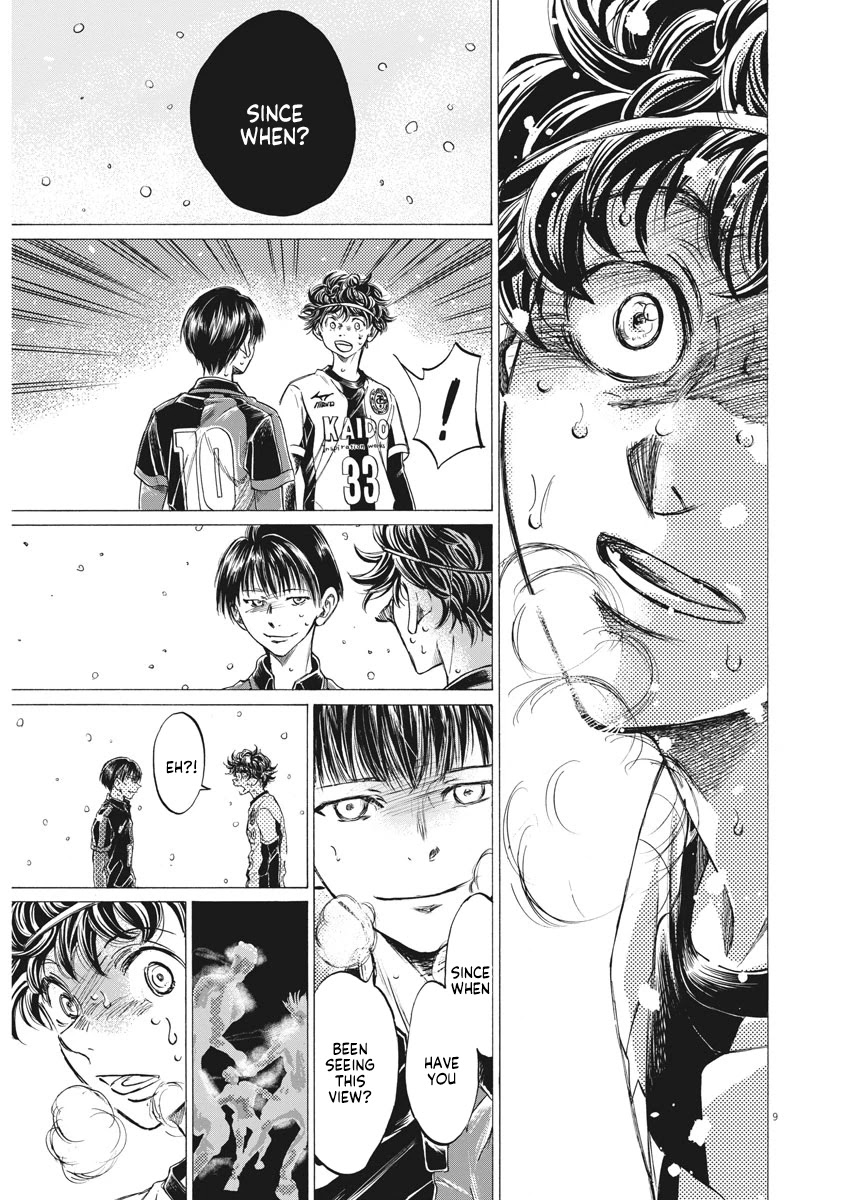 Ao Ashi Chapter 275 page 9 - Chapter 275: Crow Talk