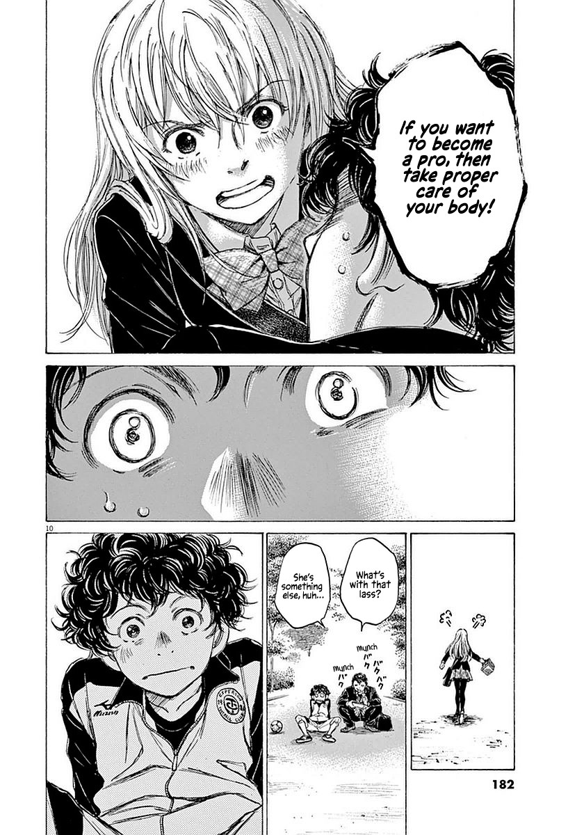 Ao Ashi Chapter 28 page 10 - Chapter 28: Hana Ichijou (2)