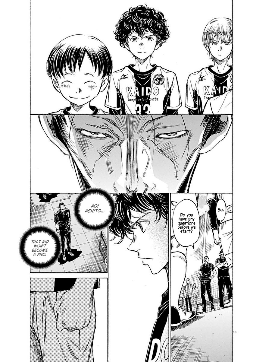 Ao Ashi Chapter 28 page 13 - Chapter 28: Hana Ichijou (2)