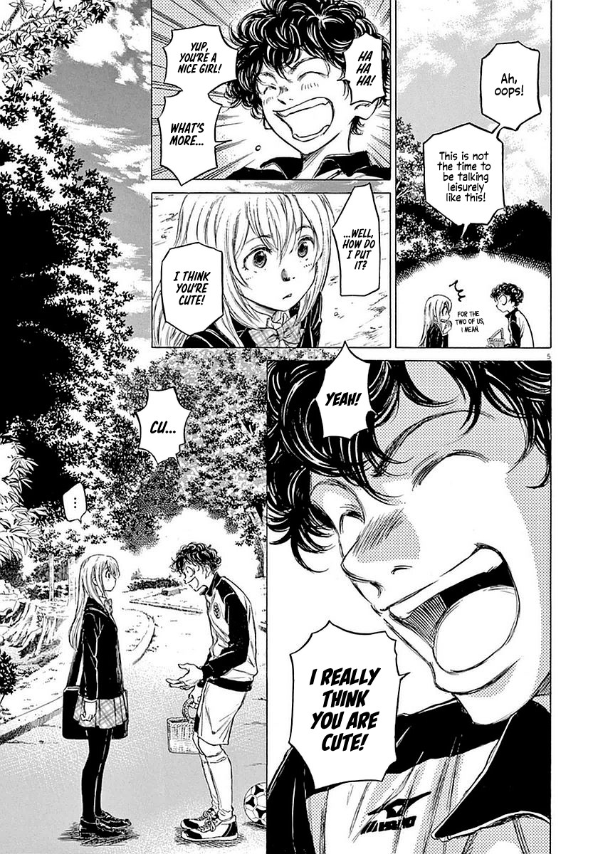 Ao Ashi Chapter 28 page 5 - Chapter 28: Hana Ichijou (2)