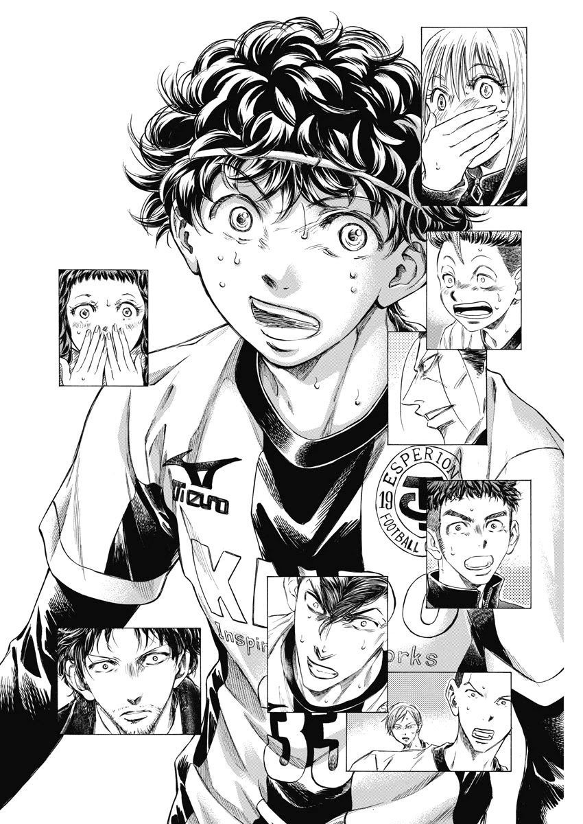 Ao Ashi Chapter 280 page 3 - Chapter 280: J-Youth vs. High School Chapter End