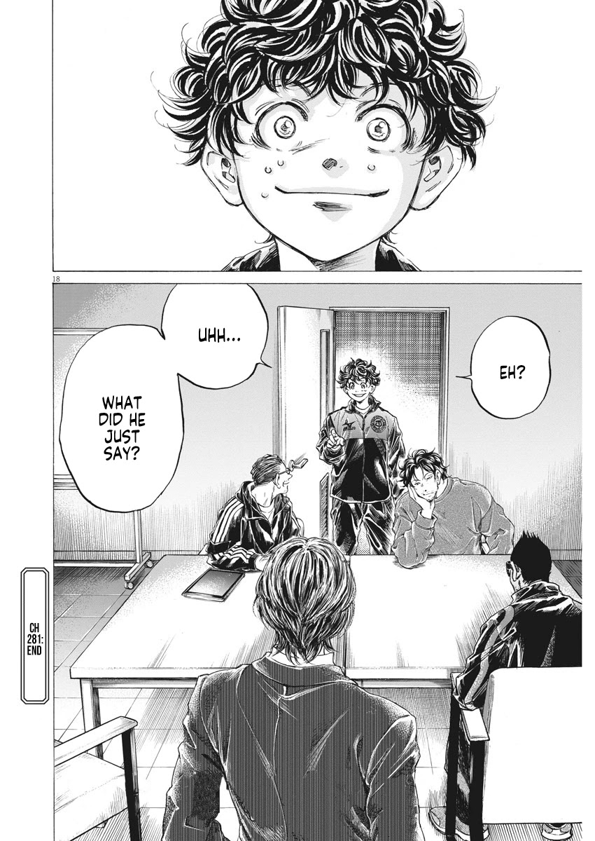 Ao Ashi Chapter 281 page 19 - Chapter 281: Garulla