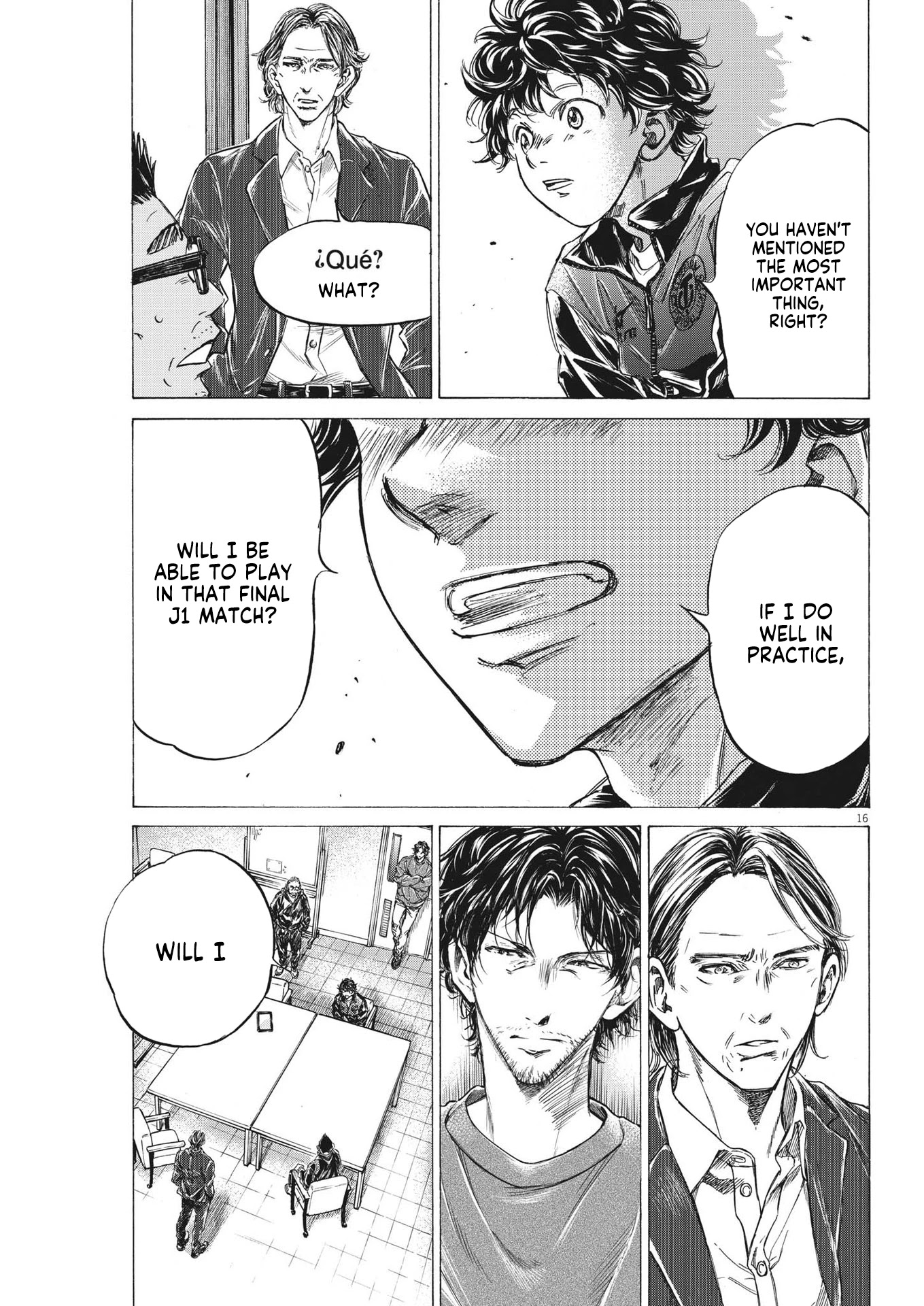 Ao Ashi Chapter 282 page 18 - Chapter 282: The Stairway to Dreams