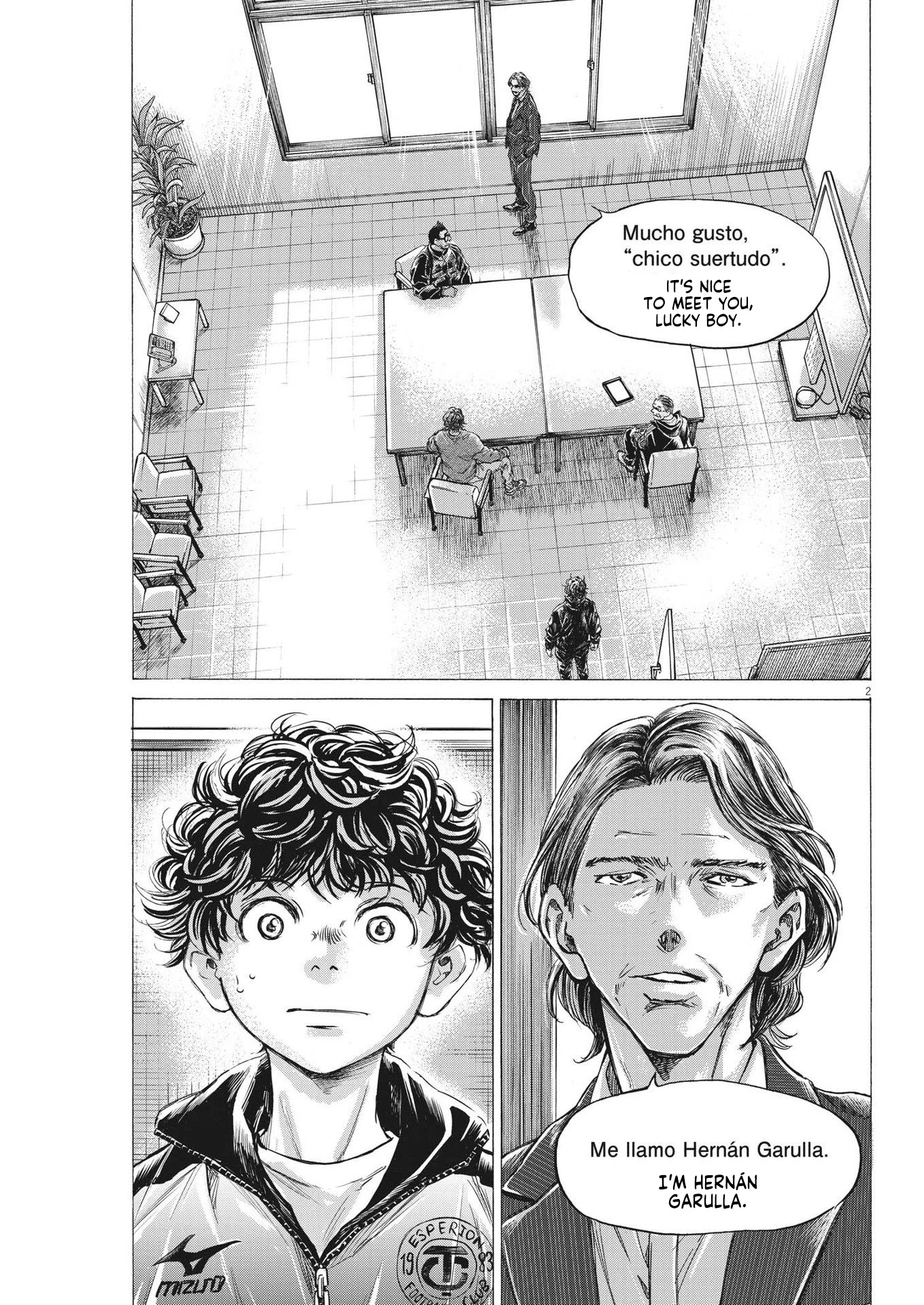 Ao Ashi Chapter 282 page 4 - Chapter 282: The Stairway to Dreams