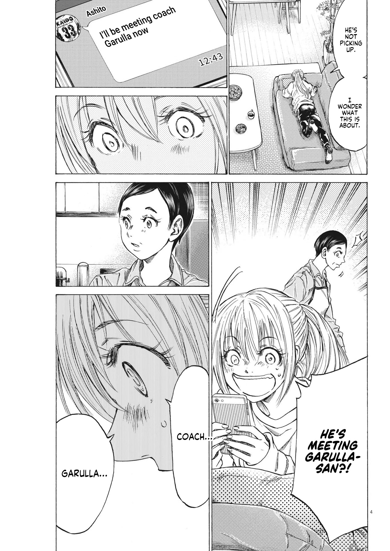 Ao Ashi Chapter 282 page 6 - Chapter 282: The Stairway to Dreams