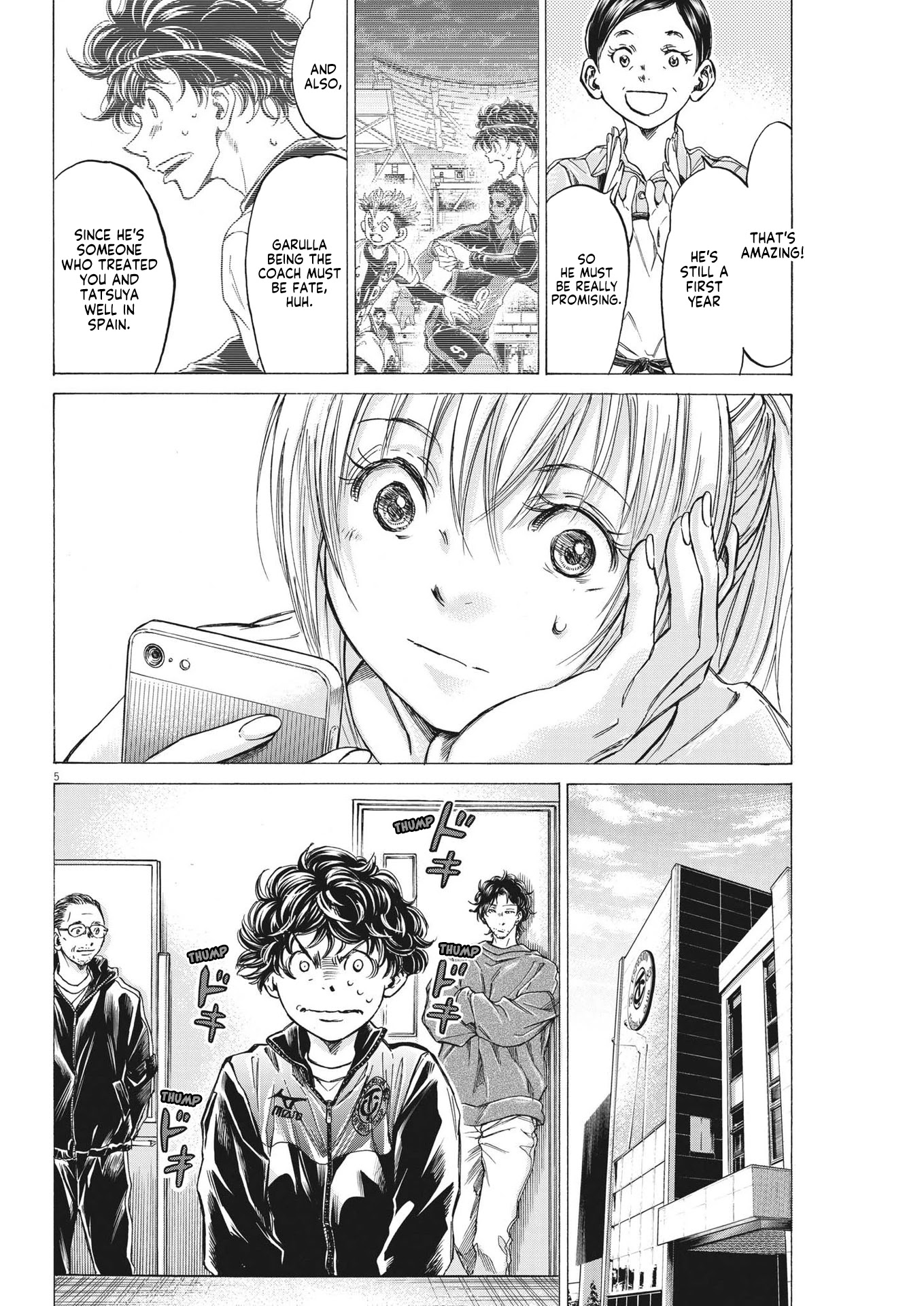 Ao Ashi Chapter 282 page 7 - Chapter 282: The Stairway to Dreams