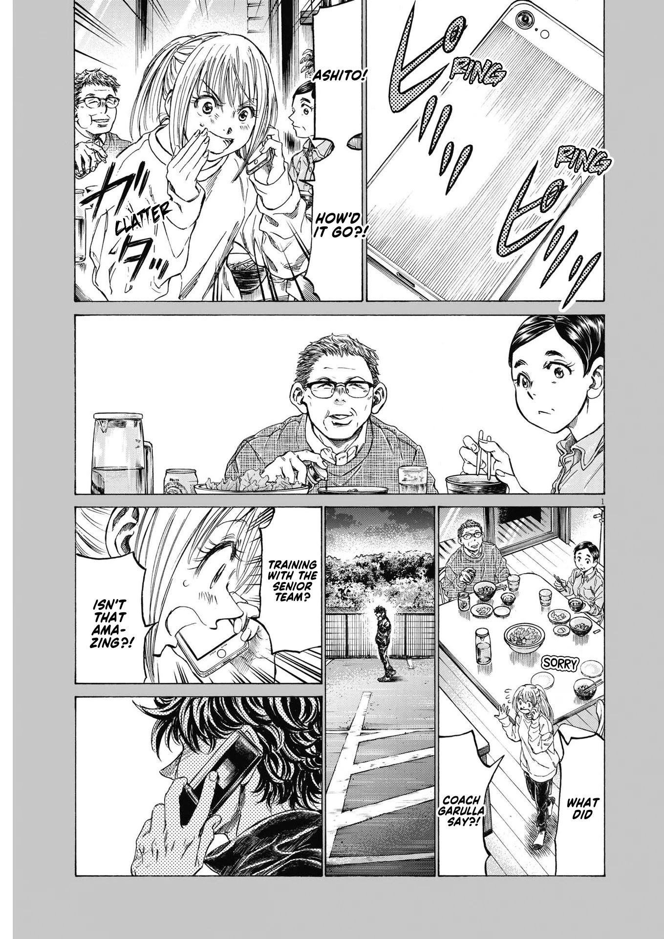 Ao Ashi Chapter 283 page 2 - Chapter 283: Across the Fence