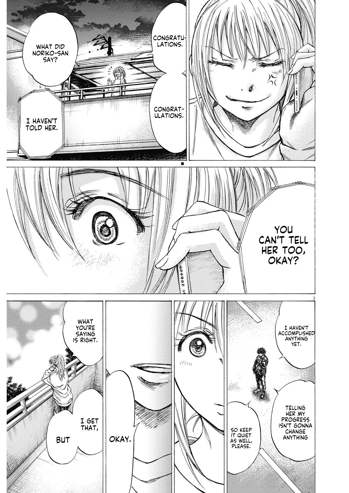 Ao Ashi Chapter 283 page 4 - Chapter 283: Across the Fence