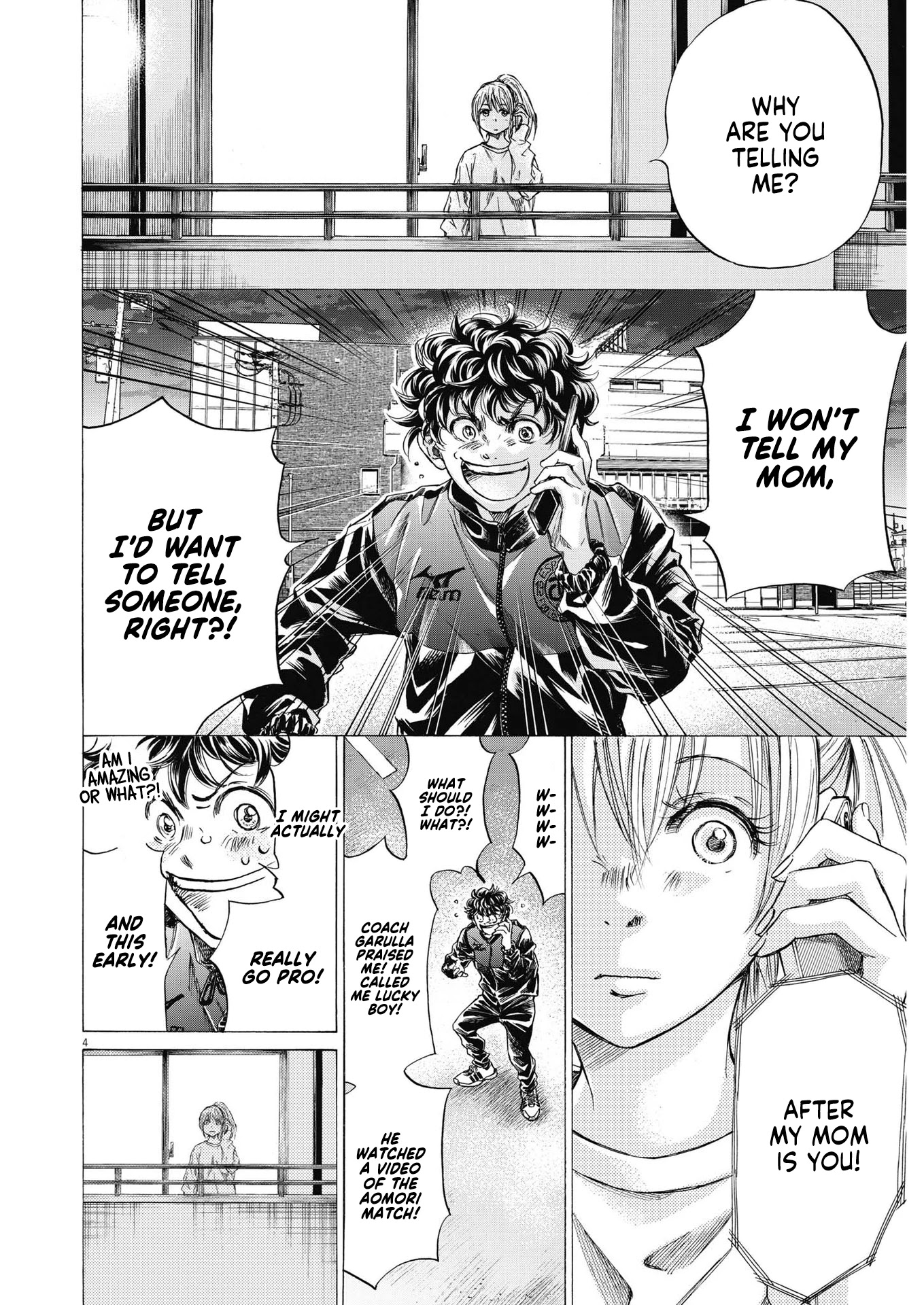 Ao Ashi Chapter 283 page 5 - Chapter 283: Across the Fence