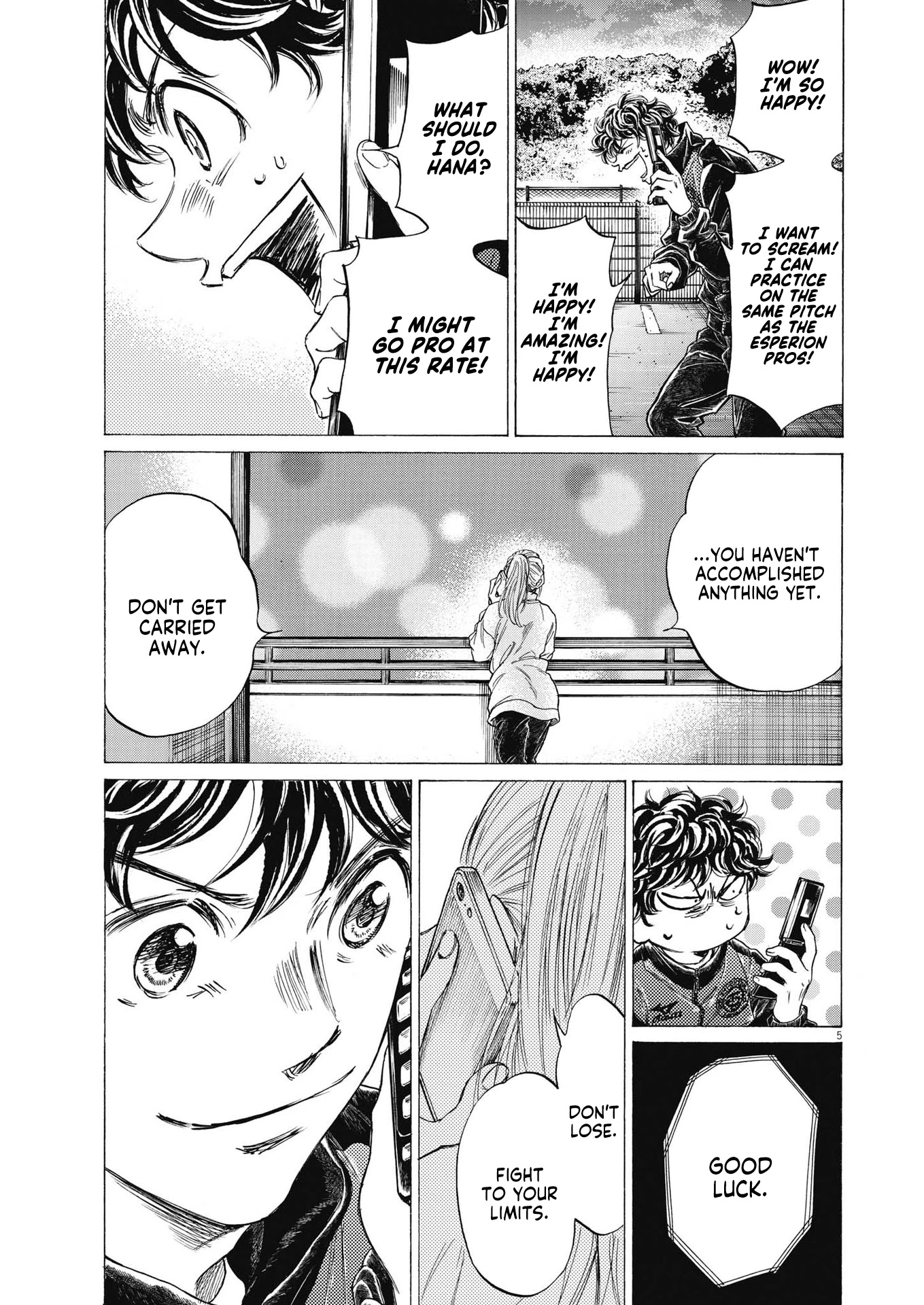 Ao Ashi Chapter 283 page 6 - Chapter 283: Across the Fence