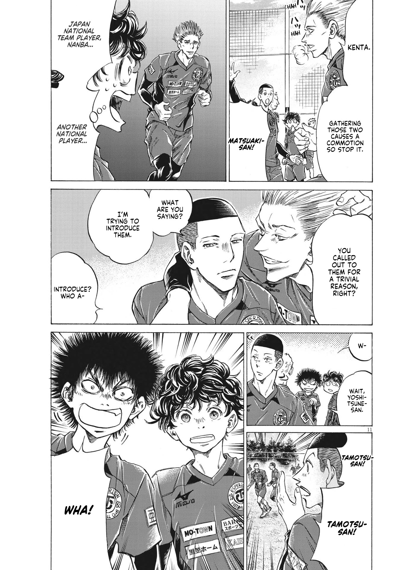 Ao Ashi Chapter 284 page 12 - Chapter 284: Reception