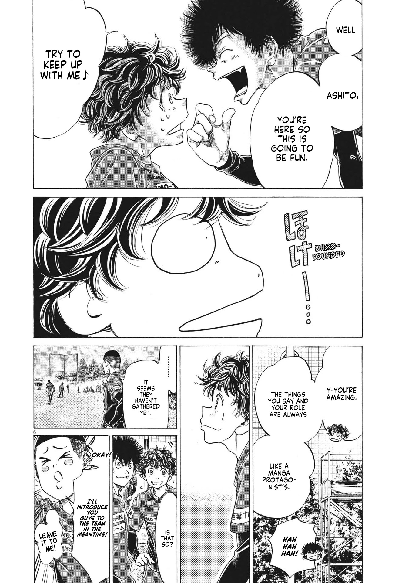 Ao Ashi Chapter 284 page 7 - Chapter 284: Reception