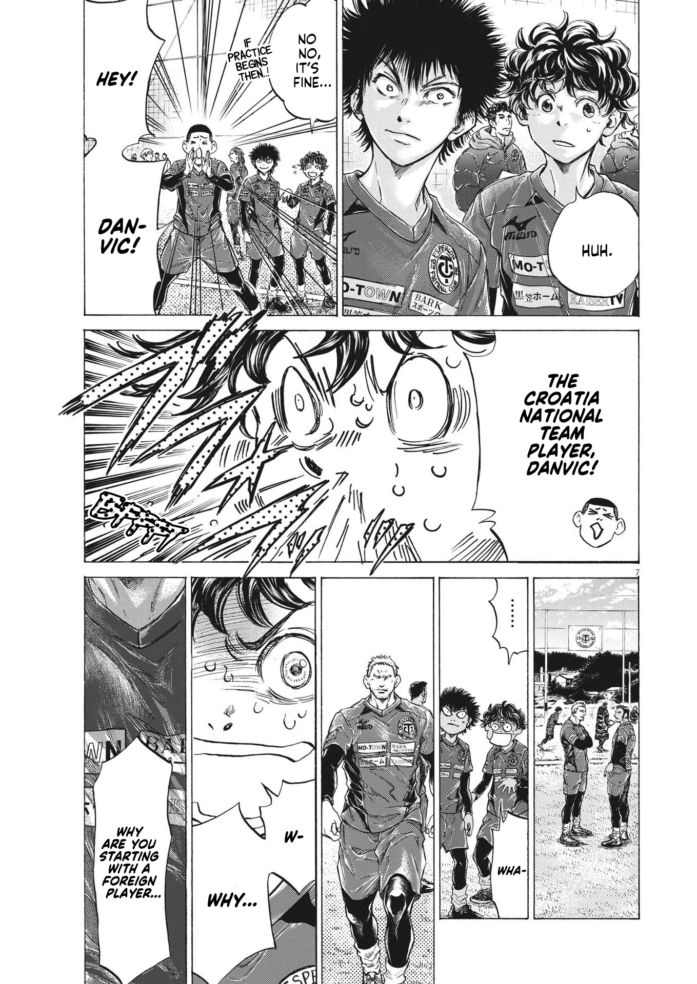 Ao Ashi Chapter 284 page 8 - Chapter 284: Reception