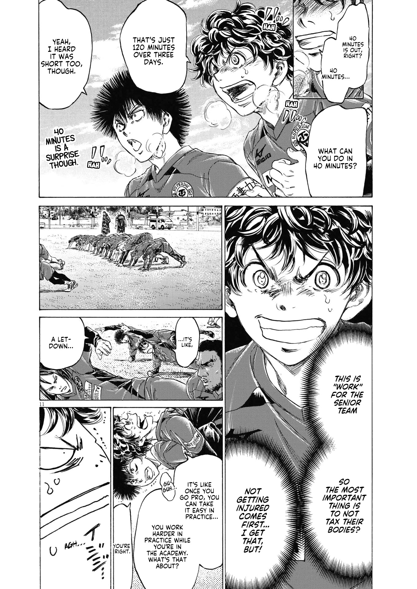 Ao Ashi Chapter 285 page 14 - Chapter 285: 40'①
