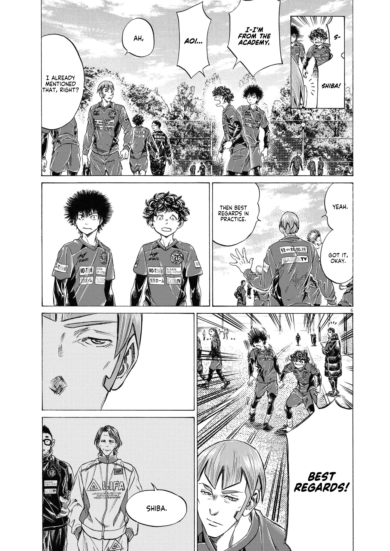 Ao Ashi Chapter 285 page 9 - Chapter 285: 40'①