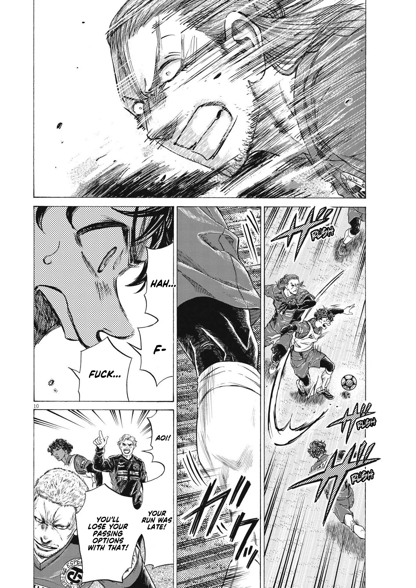 Ao Ashi Chapter 286 page 11 - Chapter 286: 40'②