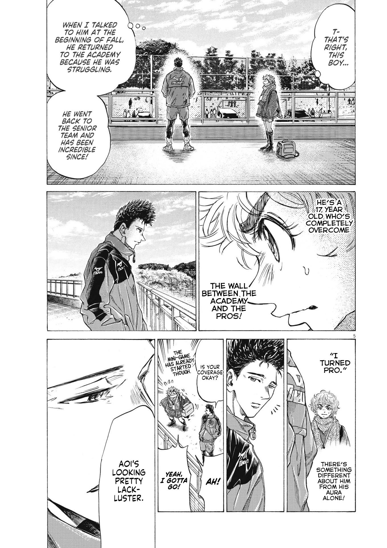 Ao Ashi Chapter 286 page 6 - Chapter 286: 40'②