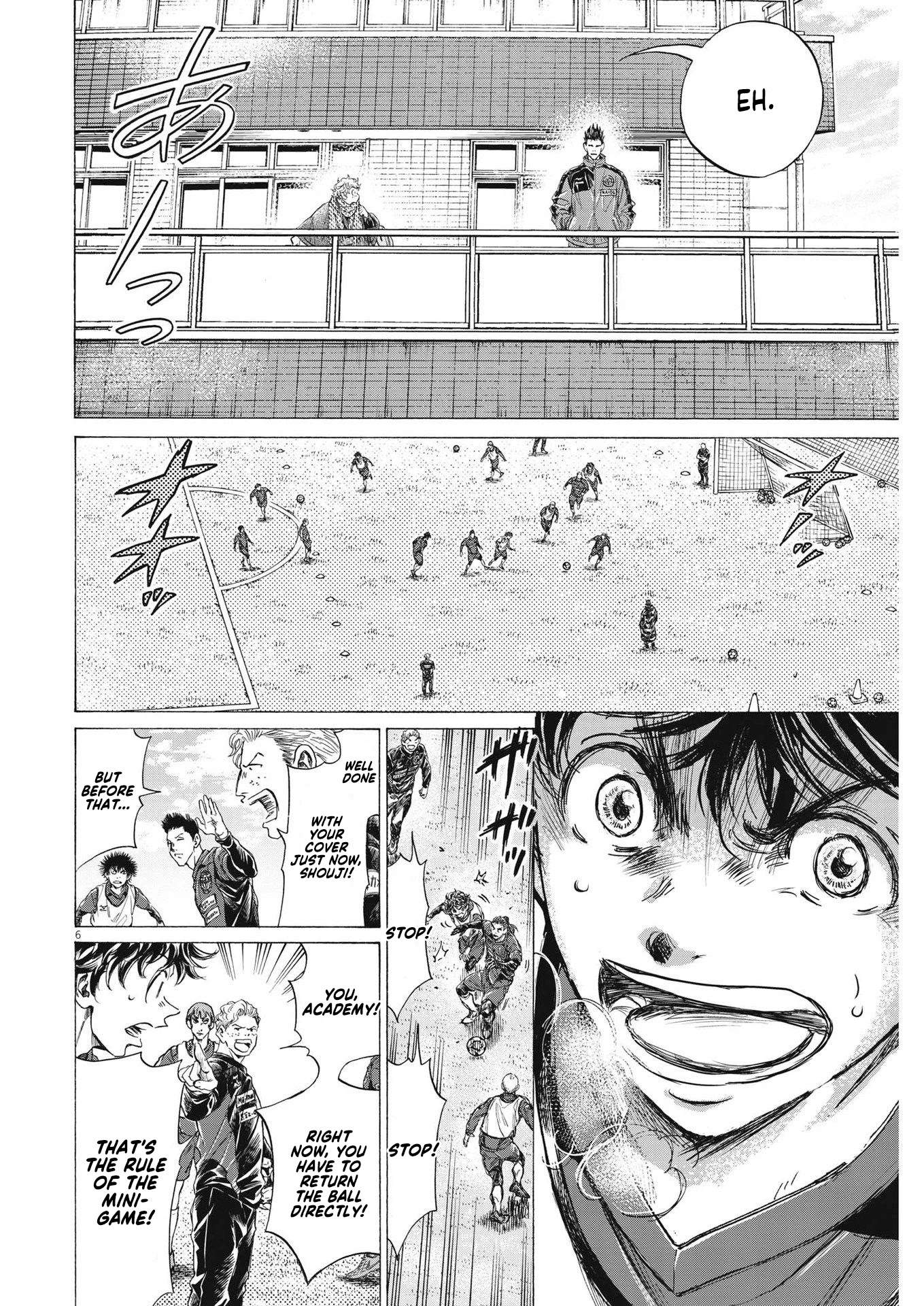 Ao Ashi Chapter 286 page 7 - Chapter 286: 40'②
