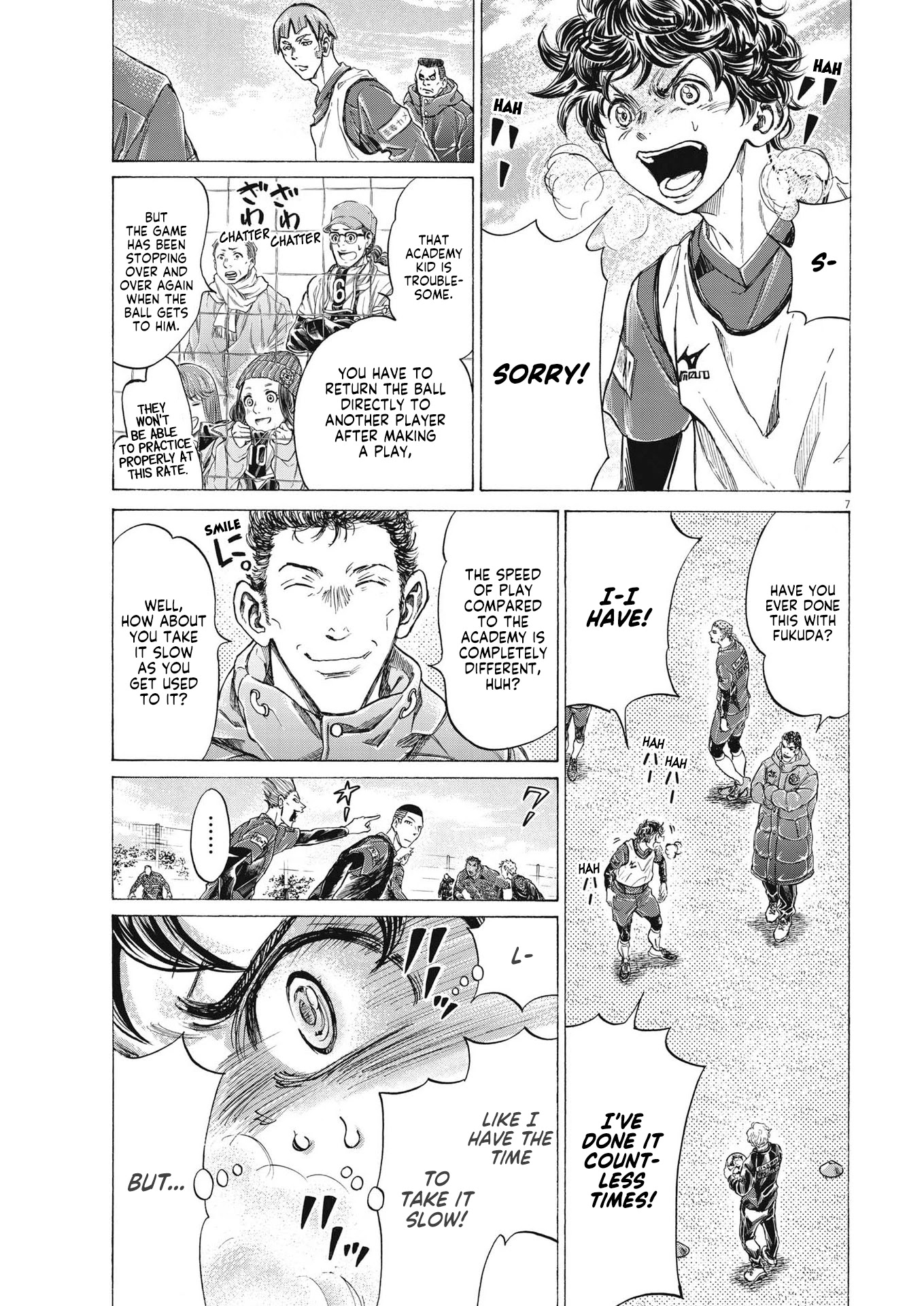 Ao Ashi Chapter 286 page 8 - Chapter 286: 40'②