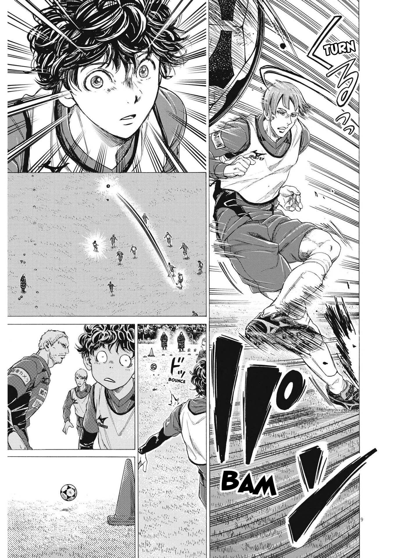 Ao Ashi Chapter 287 page 10 - Chapter 287: 40'③