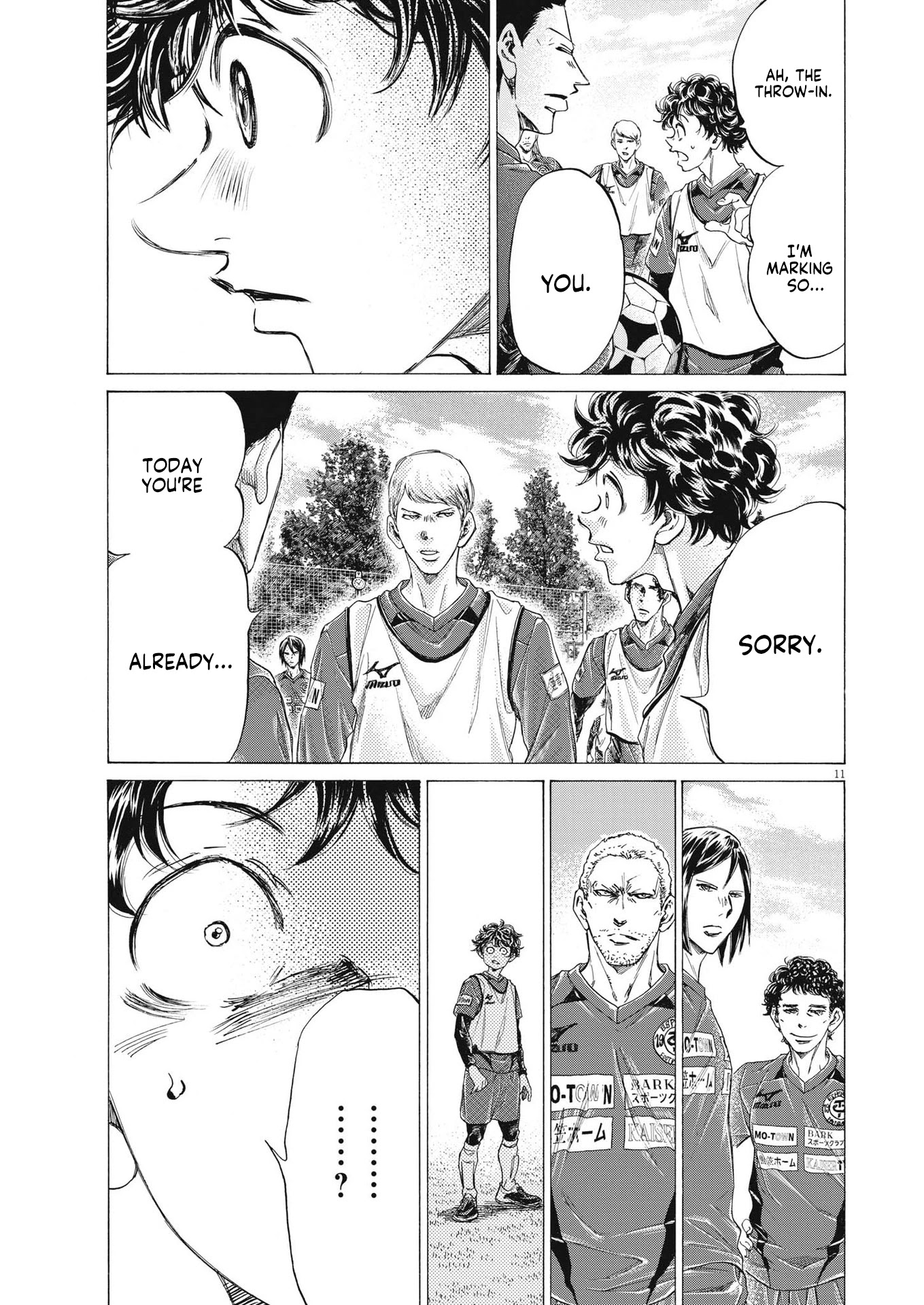 Ao Ashi Chapter 287 page 12 - Chapter 287: 40'③