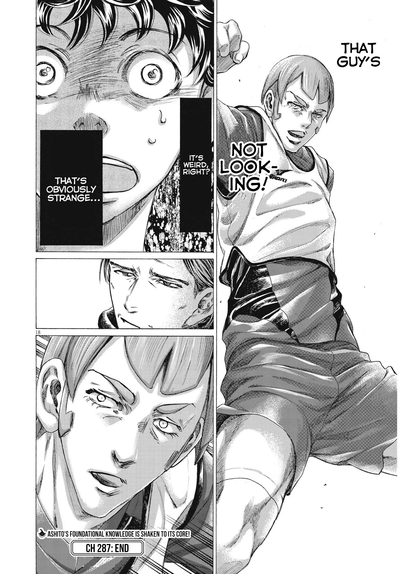 Ao Ashi Chapter 287 page 19 - Chapter 287: 40'③