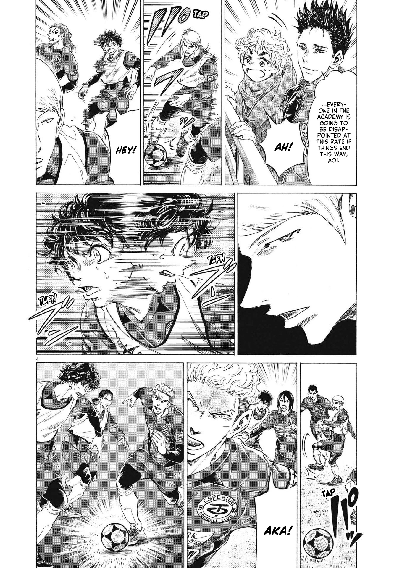 Ao Ashi Chapter 287 page 5 - Chapter 287: 40'③