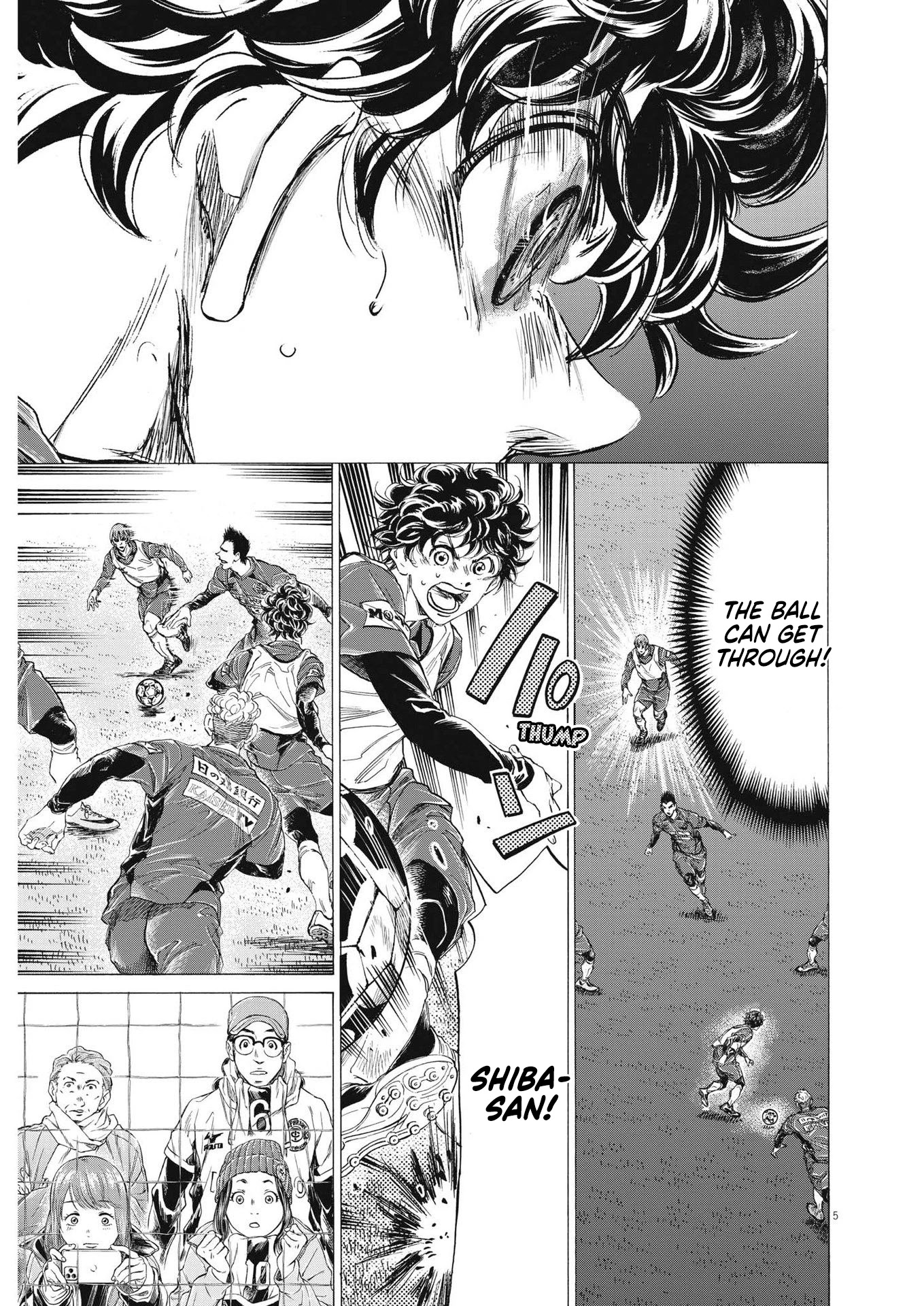 Ao Ashi Chapter 287 page 6 - Chapter 287: 40'③