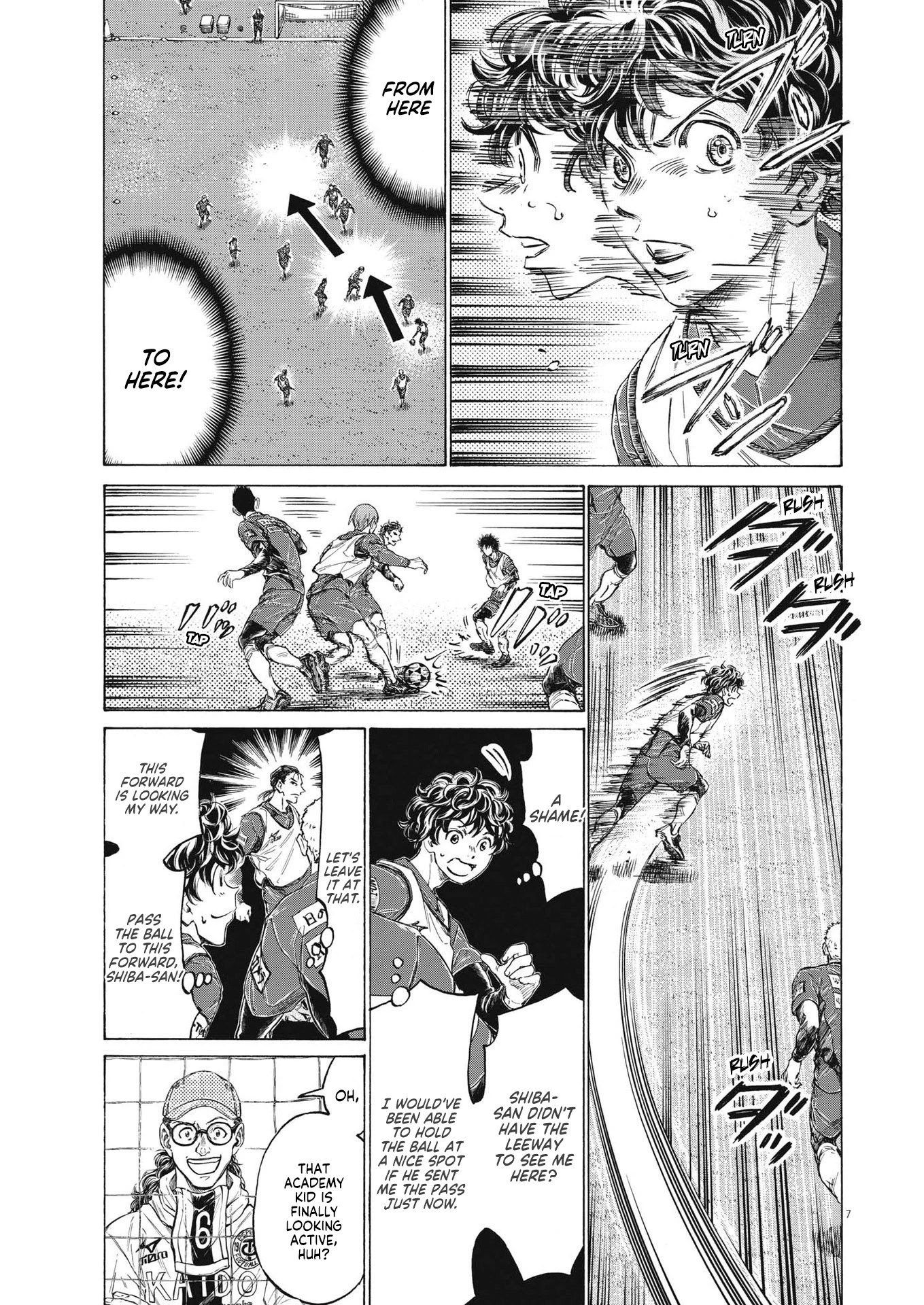 Ao Ashi Chapter 287 page 8 - Chapter 287: 40'③