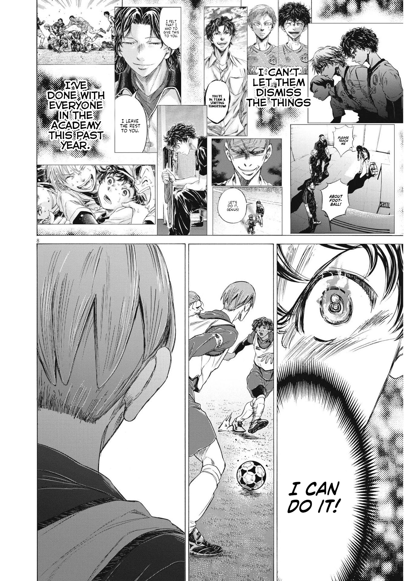 Ao Ashi Chapter 287 page 9 - Chapter 287: 40'③