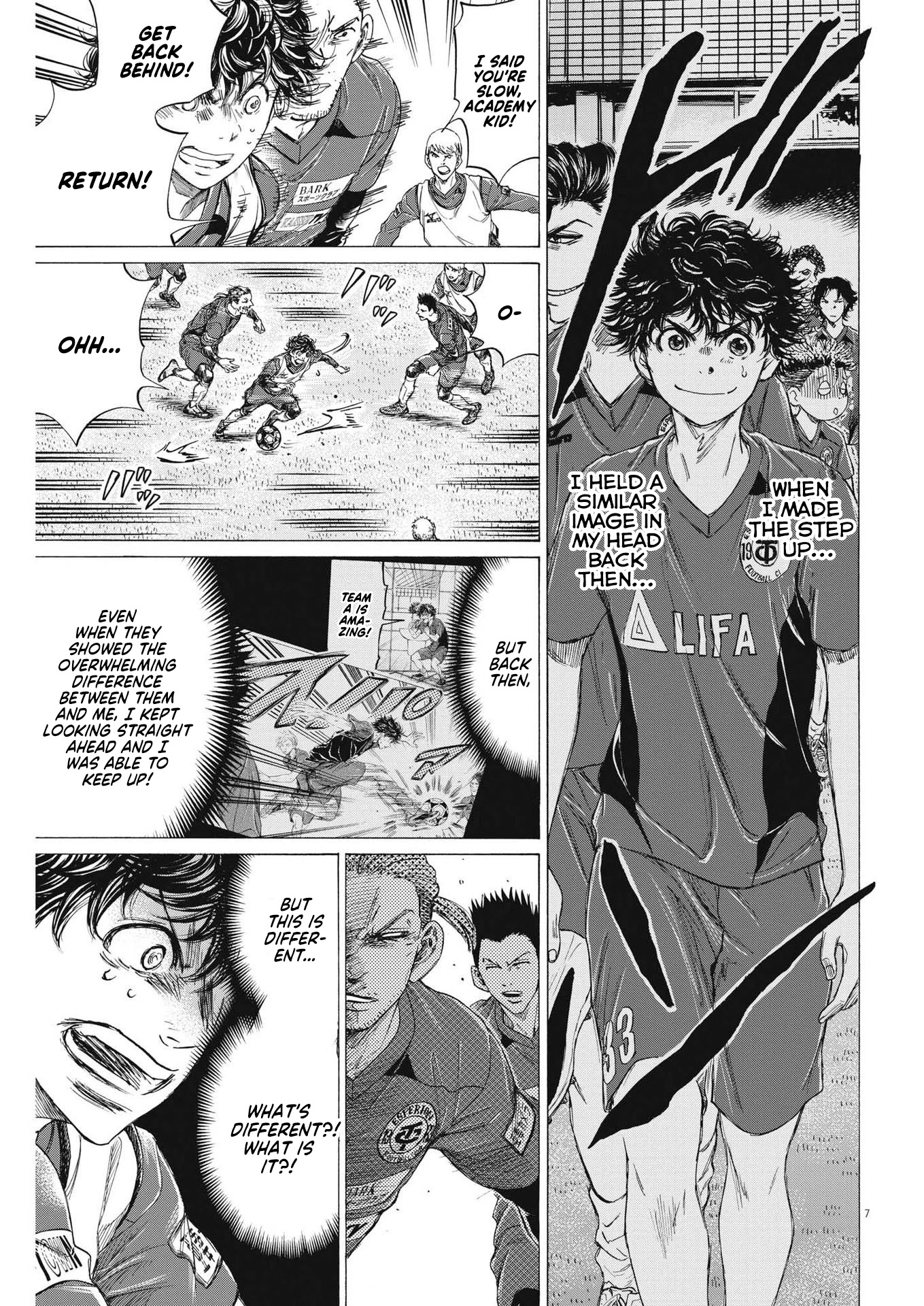 Ao Ashi Chapter 288 page 10 - Chapter 288: 40'④