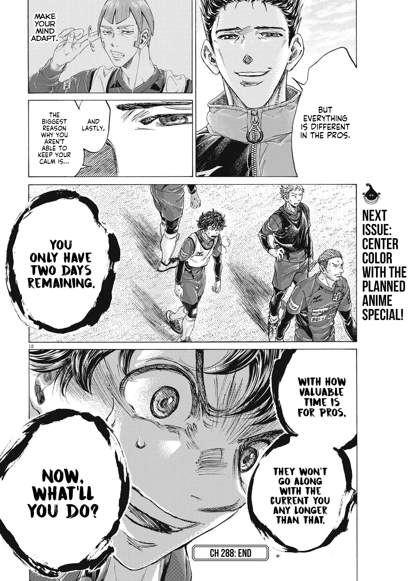 Ao Ashi Chapter 288 page 21 - Chapter 288: 40'④