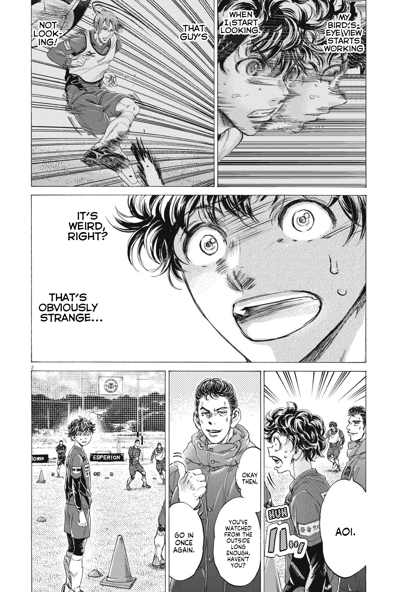 Ao Ashi Chapter 288 page 5 - Chapter 288: 40'④