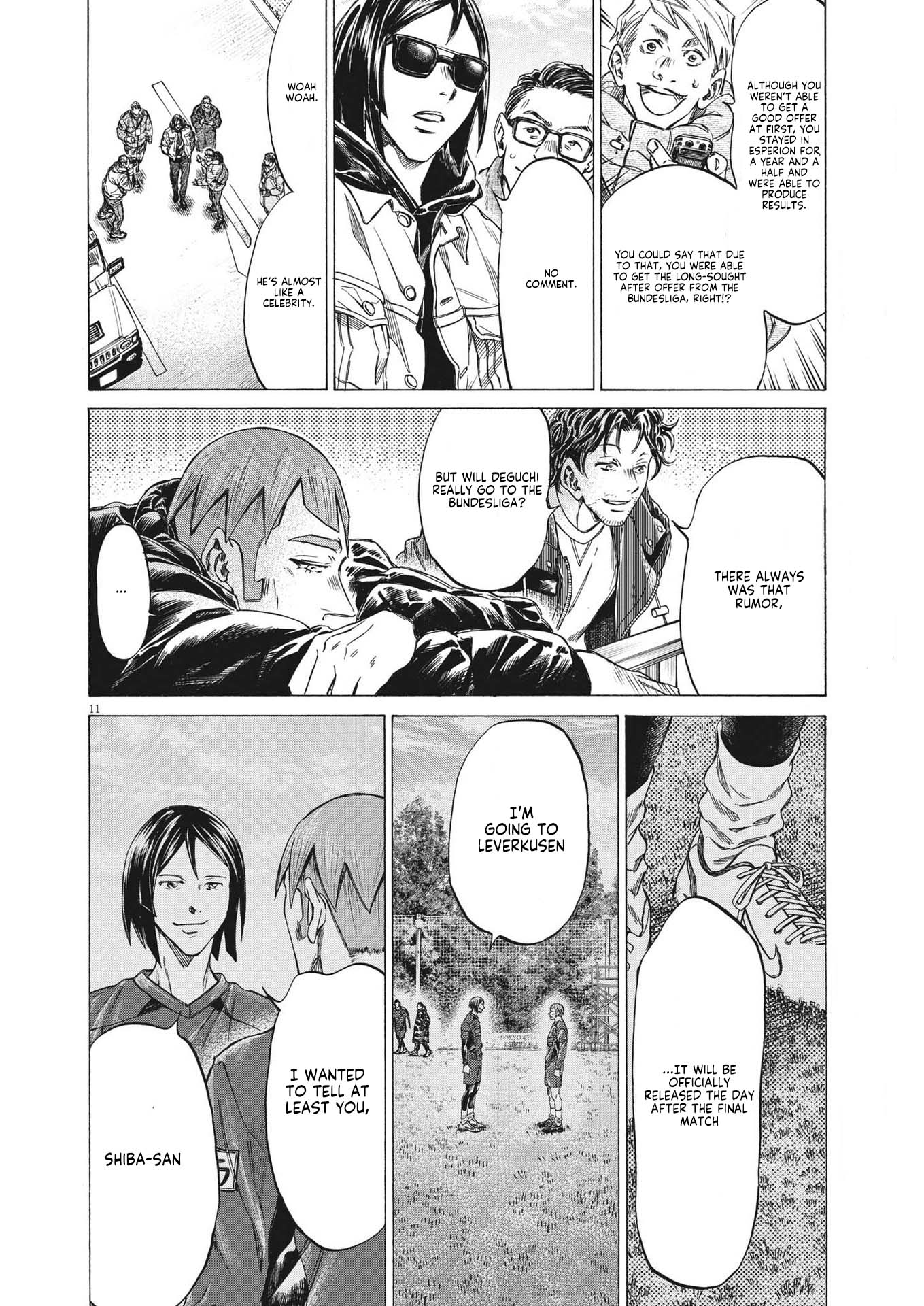 Ao Ashi Chapter 289 page 10 - Chapter 289