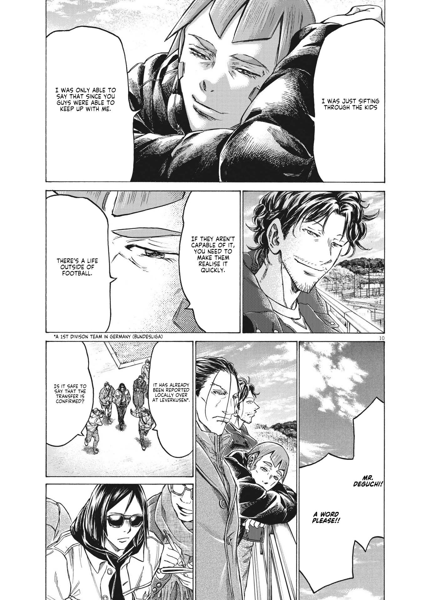 Ao Ashi Chapter 289 page 9 - Chapter 289