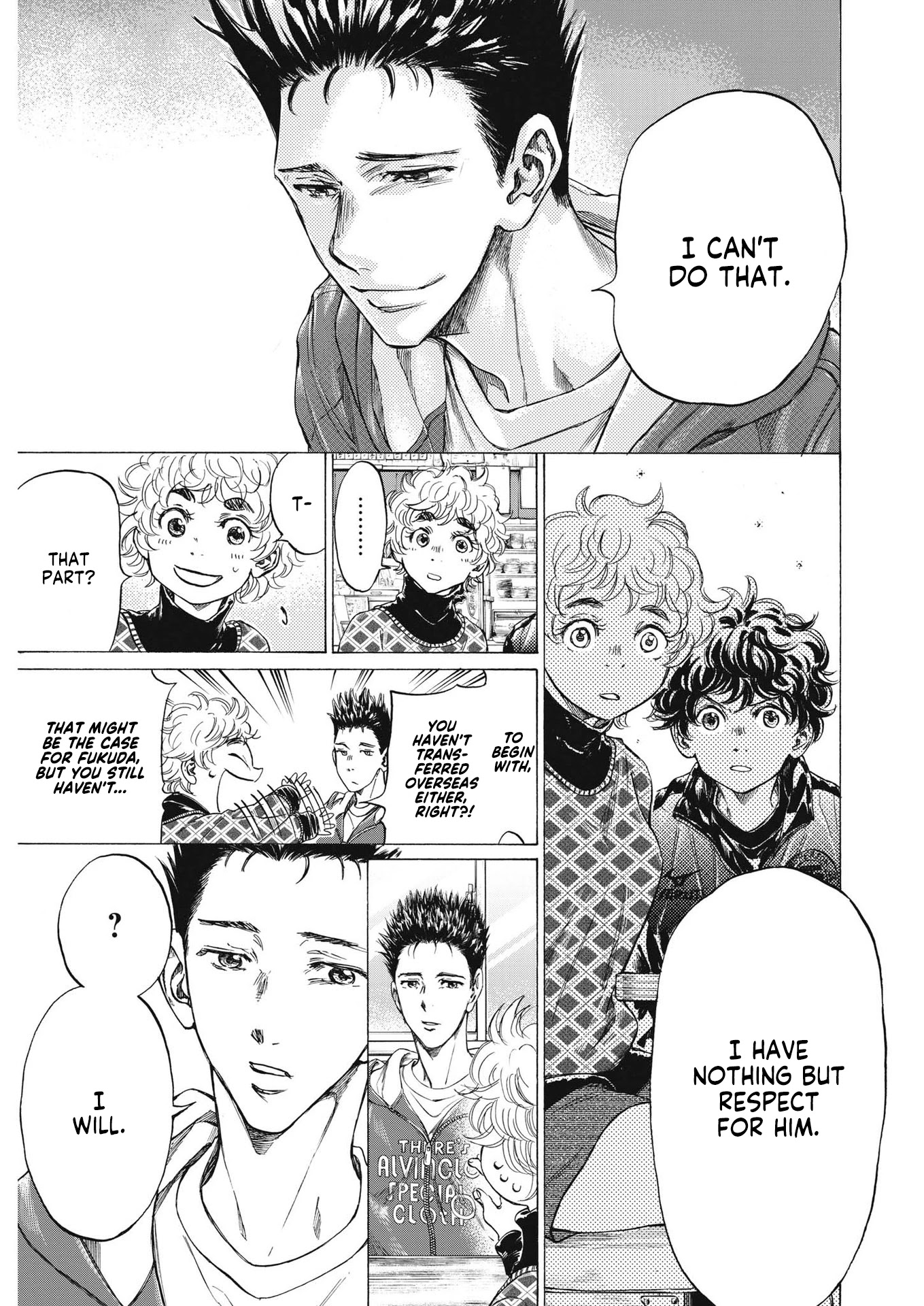 Ao Ashi Chapter 291 page 10 - Chapter 291: Hinomaru Eatery Again