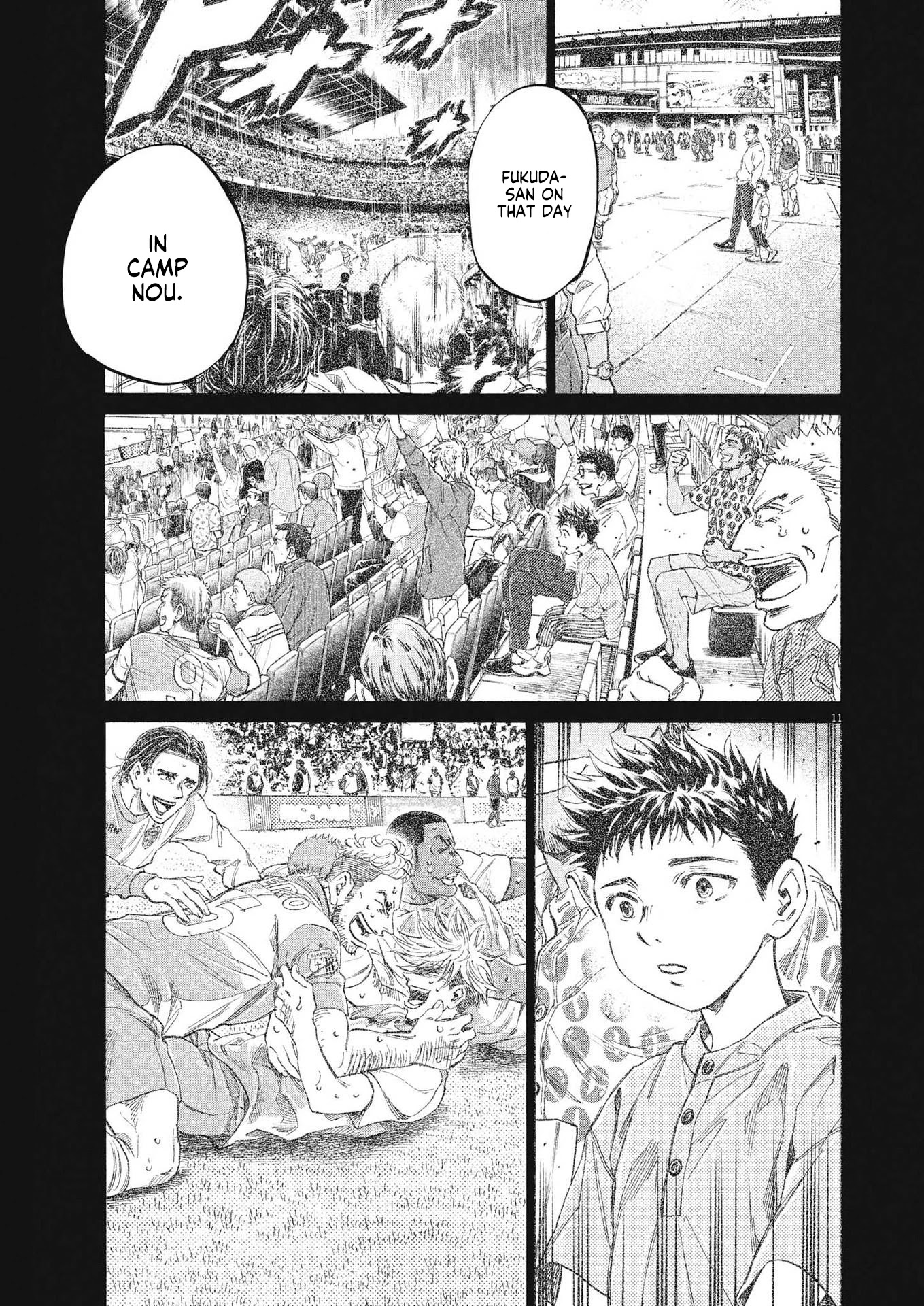 Ao Ashi Chapter 291 page 12 - Chapter 291: Hinomaru Eatery Again