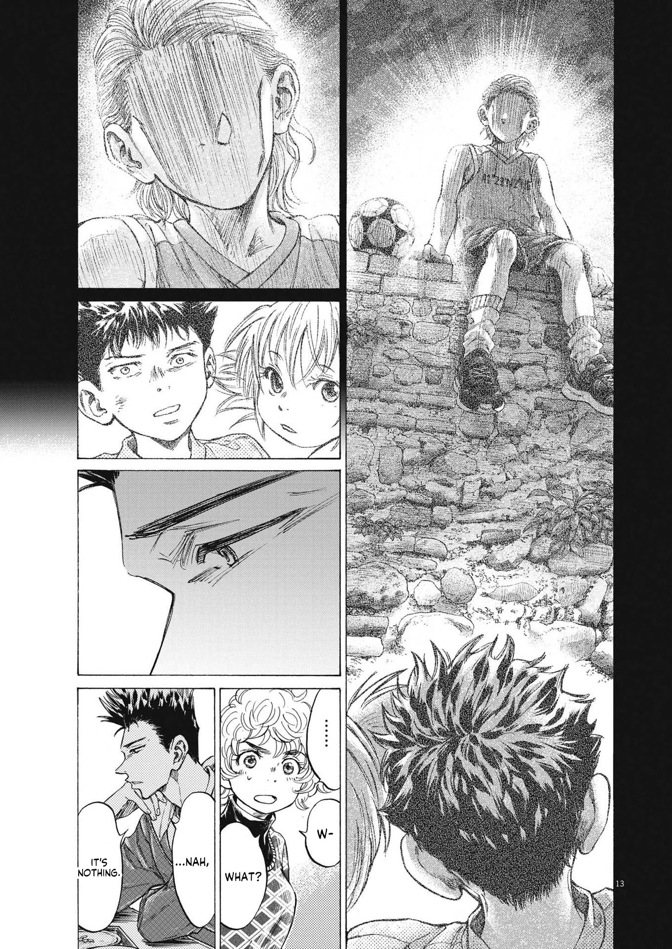 Ao Ashi Chapter 291 page 14 - Chapter 291: Hinomaru Eatery Again