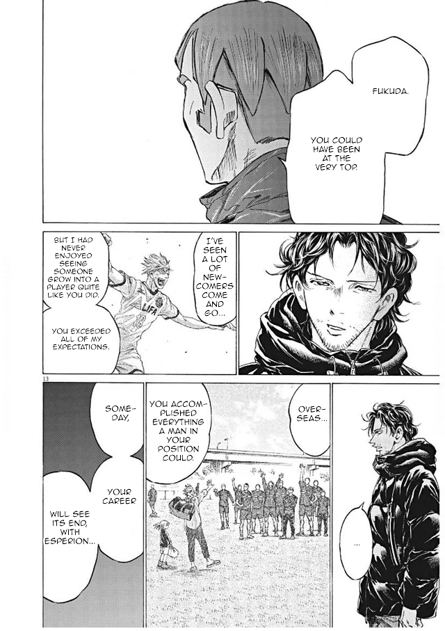 Ao Ashi Chapter 292 page 13 - Chapter 292: My Only Regret