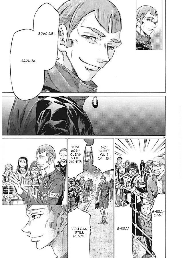 Ao Ashi Chapter 292 page 16 - Chapter 292: My Only Regret