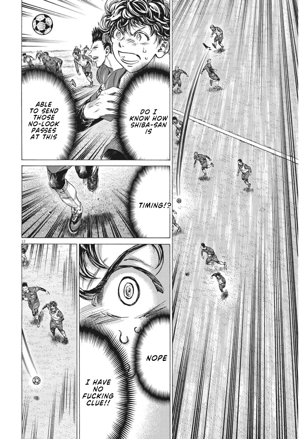 Ao Ashi Chapter 294 page 13 - Chapter 294: Ashito's Resolve