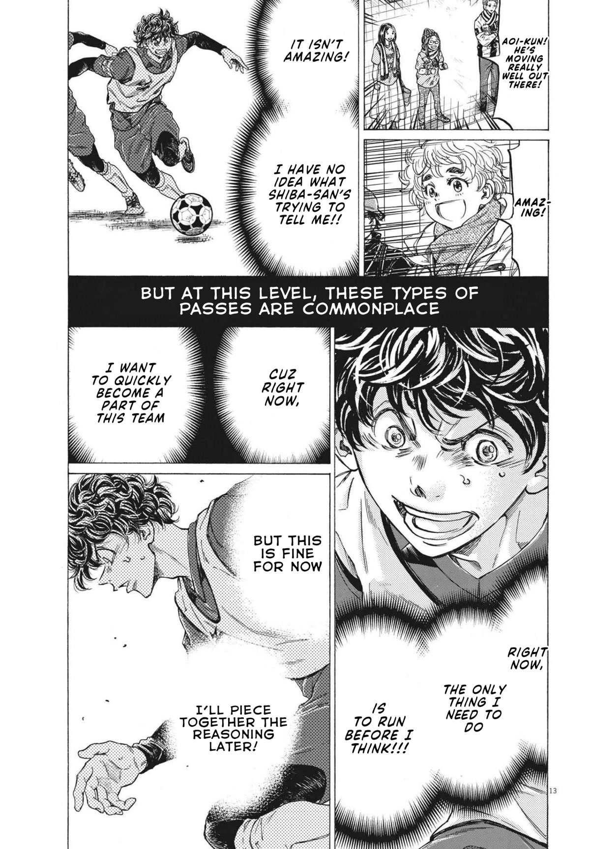 Ao Ashi Chapter 294 page 14 - Chapter 294: Ashito's Resolve
