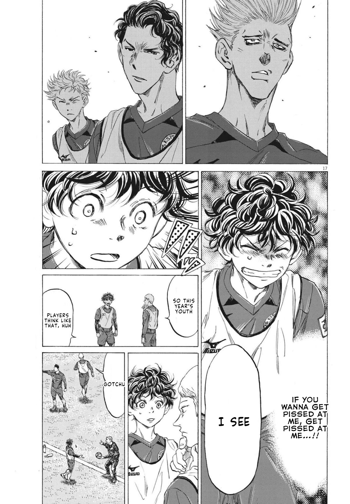 Ao Ashi Chapter 294 page 18 - Chapter 294: Ashito's Resolve