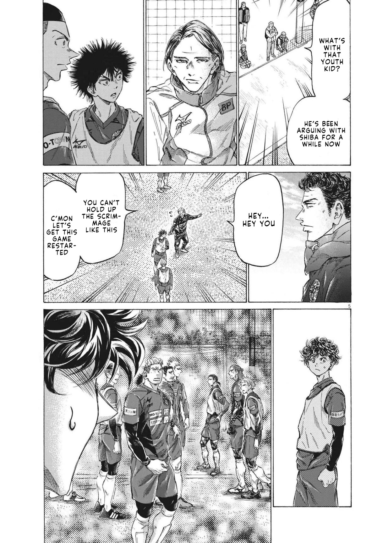 Ao Ashi Chapter 294 page 6 - Chapter 294: Ashito's Resolve