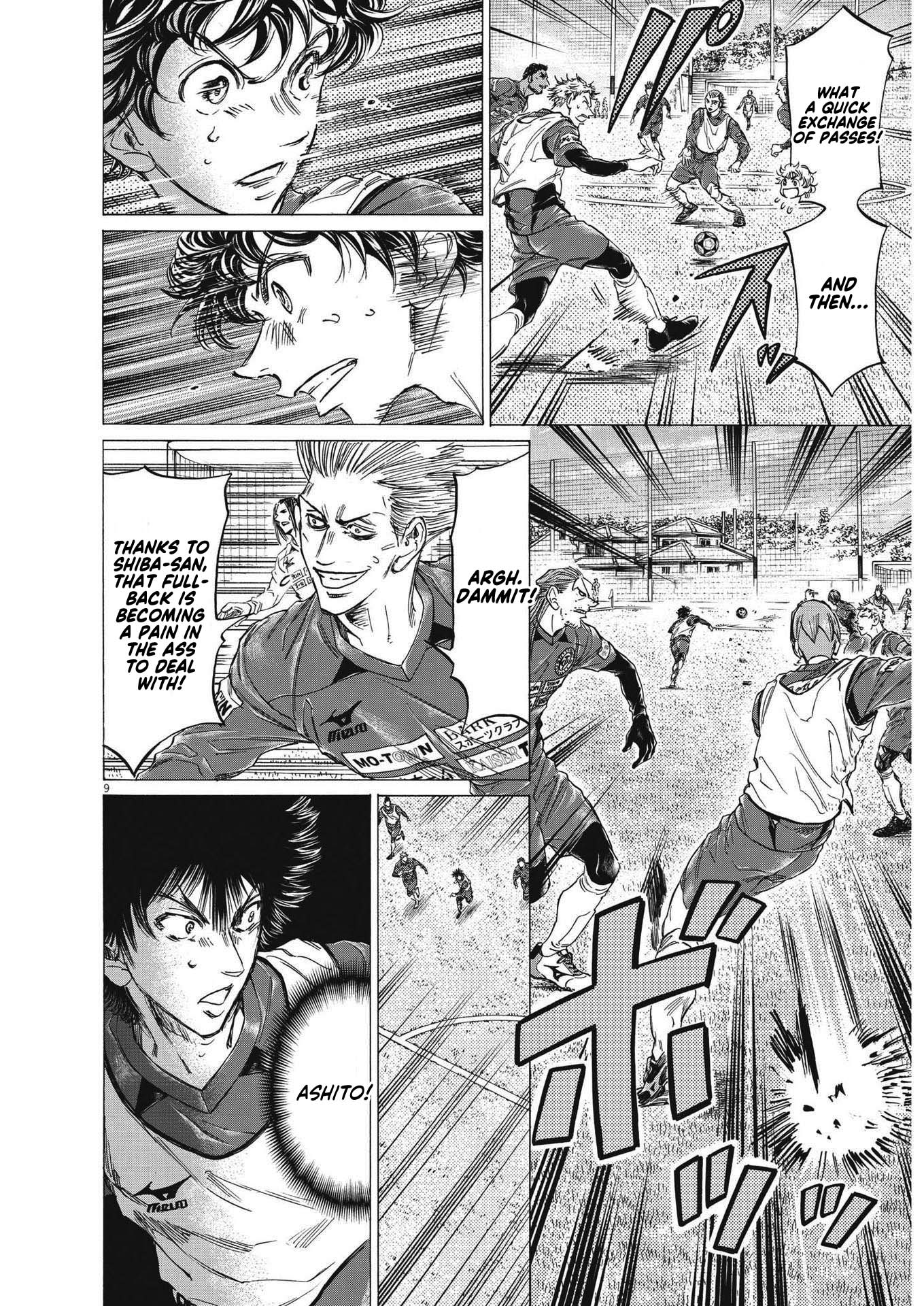Ao Ashi Chapter 296 page 10 - Chapter 296: Throw a Tantrum