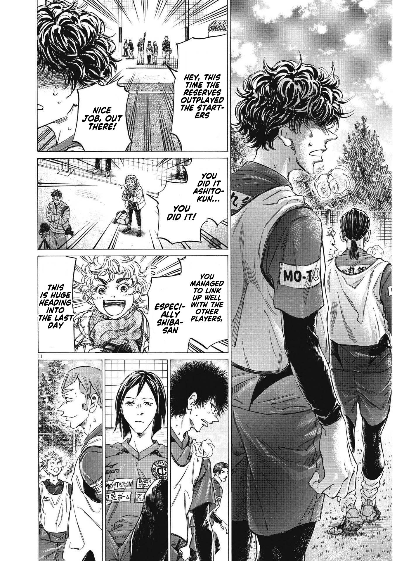 Ao Ashi Chapter 296 page 12 - Chapter 296: Throw a Tantrum