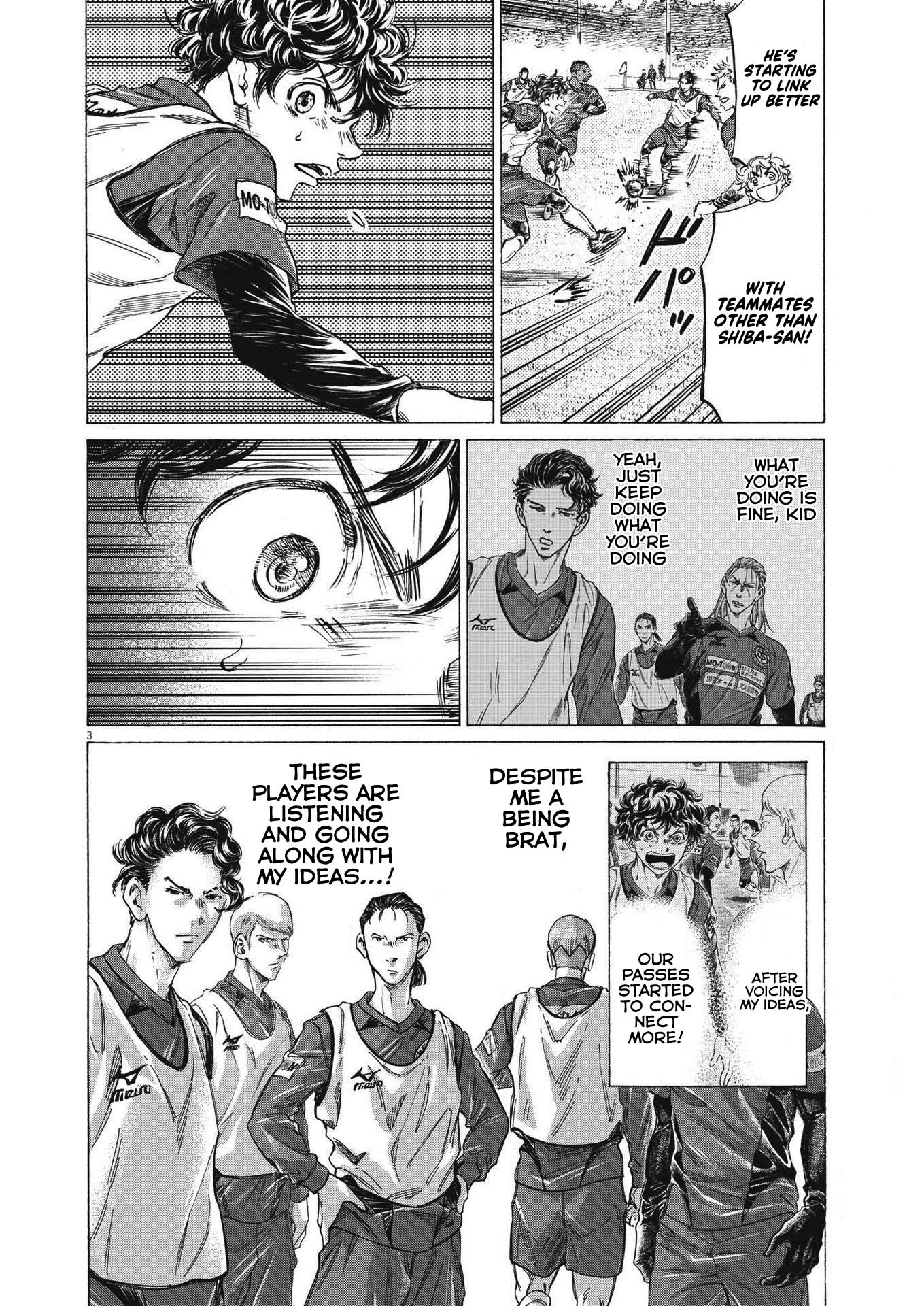 Ao Ashi Chapter 296 page 4 - Chapter 296: Throw a Tantrum